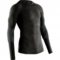 Футболка мужская X-Bionic X-Plorer Energizer 4.0 Shirt LG SL Black/Anthracite