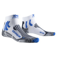 Носки X-Socks Run Speed One white/twyce blue/grey melange W071