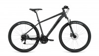 Велосипед Forward  APACHE 27,5 3.2 HD черный/матовый рама 21" (2022)