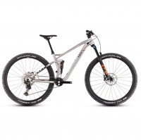 Велосипед Cube Stereo One22 Race 27.5" rawmetal´n´black рама: XS (2025)