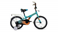 Велосипед Forward CROCKY 16 бирюзовый / оранжевый (2022)