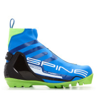 Лыжные ботинки Spine SNS Classic (494) (черный/синий) (2022)