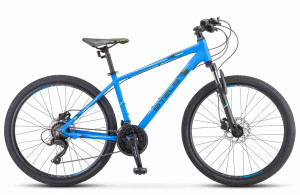 Велосипед Stels Navigator-590 D 26&quot; K010 синий/салатовый (2021) 