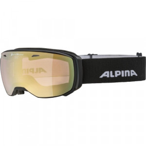 Маска Alpina Estetica QV black matt/QV gold sph. S2-3 
