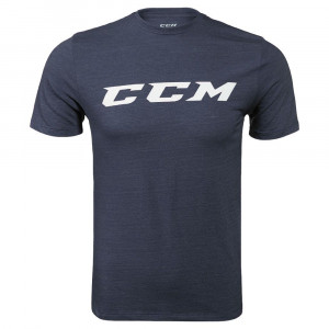 Футболка детская CCM Logo Tee JR Navy (2022) 