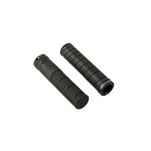 Ручки на руль AUTHOR 8-33452057 AGR Griplock R45 137мм резин. эргон. комфорт. с 1-м фикс. 121г. черные 