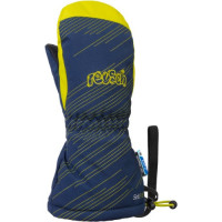 Варежки горнолыжные Reusch Maxi R-Tex XT Mitten dress blue/safety yellow