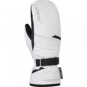 Перчатки горнолыжные Reusch Hannah R-Tex XT Mitten white/black 