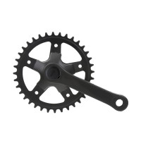 Система M-Wave 5-350711 пер. 1скор. сталь 16-20" 1/2х3/32 36зуб. шатуны 127мм пласт. покр. (20) черная Система M-Wave 5-350711 пер. 1скор. сталь 16-20" 1/2х3/32 36зуб. шатуны 127мм пласт. покр. (20) черная