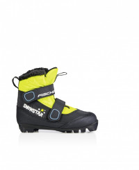 Ботинки для беговых лыж Fischer SNOWSTAR BLACK YELLOW (2021-22)