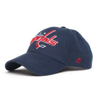 Бейсболка Atributika&Club NHL Washington Capitals (подростковая) темно-синяя (52-54 см) 28119