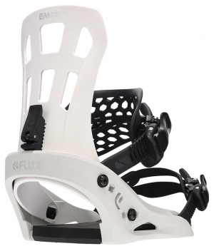 Крепления для сноуборда Flux EM white (2023) 