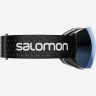 Маска Salomon RADIUM PRO ML BK/LIGHT BLUE (2022) - Маска Salomon RADIUM PRO ML BK/LIGHT BLUE (2022)