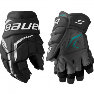 Перчатки Bauer Supreme F50 Pro S26 JR black/white (1067168) 