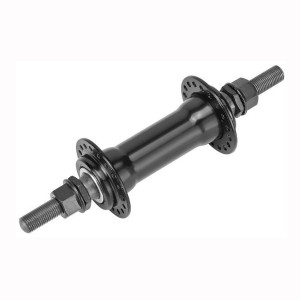 Втулка передняя JY-433 36H ось 3/8&quot;x 100x160 мм стальная чёрная 