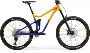 Велосипед Merida One-Sixty 400 orange/blue 27.5&quot; (2021) 