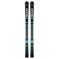 Горные лыжи Head WC Rebels e-Race SW RP EVO 14 + креп. FF 14 GW Brake 85 [D] black/white (2025)