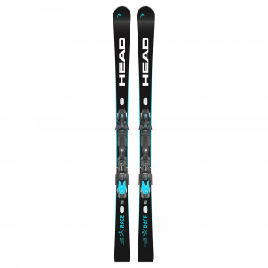 Горные лыжи Head WC Rebels e-Race SW RP EVO 14 black/white + креп. FF 14 GW Brake 85 [D] (2025) 