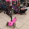 Трехколесный самокат-трансформер Globber Go Up Sporty Plus Lights розовый (отличное состояние) - Трехколесный самокат-трансформер Globber Go Up Sporty Plus Lights розовый (отличное состояние)