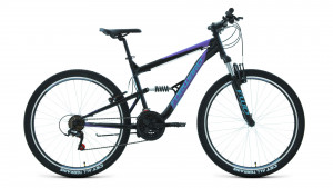 Велосипед Forward Raptor 27.5 1.0 черный/фиолетовый 16&quot; (2022) 