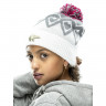 Шапка Eisbär Ziggy OS Pompon MÜ white/grey/pink (30911-100) - Шапка Eisbär Ziggy OS Pompon MÜ white/grey/pink (30911-100)