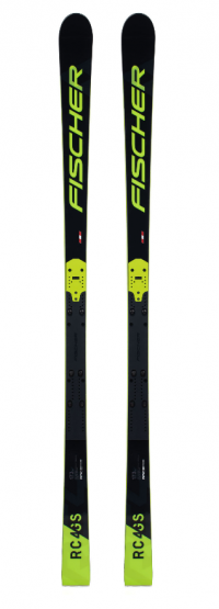Горные лыжи Fischer Rc4 Worldcup Gs Jr (124-166) + Rc4 Z11 Freeflex Brake 85 [D] Fl. Yellow/Black (2022)