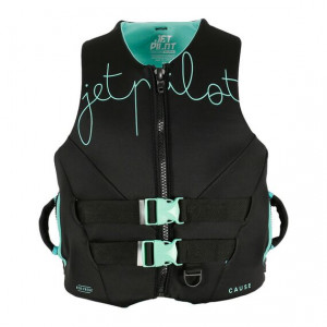 Спасательный жилет женский Jetpilot Cause F/E Ladies Eco Vest black S26 (260240) 