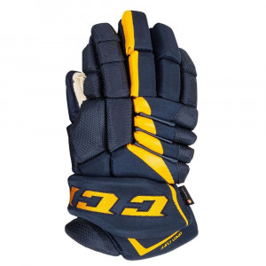 Перчатки CCM JetSpeed FT4 SR navy/yellow 