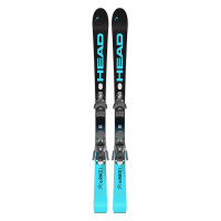 Горные лыжи Head WC e.Race Team SW JRS + крепления SX 7.5 GW CA Brake 78 [J] blk/spdbl (2025)