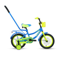 Велосипед Forward Funky 14 голубой/светло-зеленый (2020)