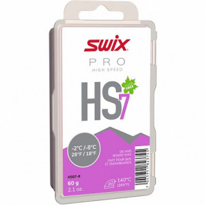 Парафин Swix HS7 violet, 60 г 