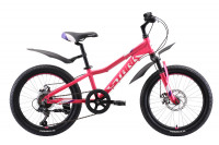 Велосипед Stark Bliss 20.1 D розовый/фиолетовый/белый (2020)