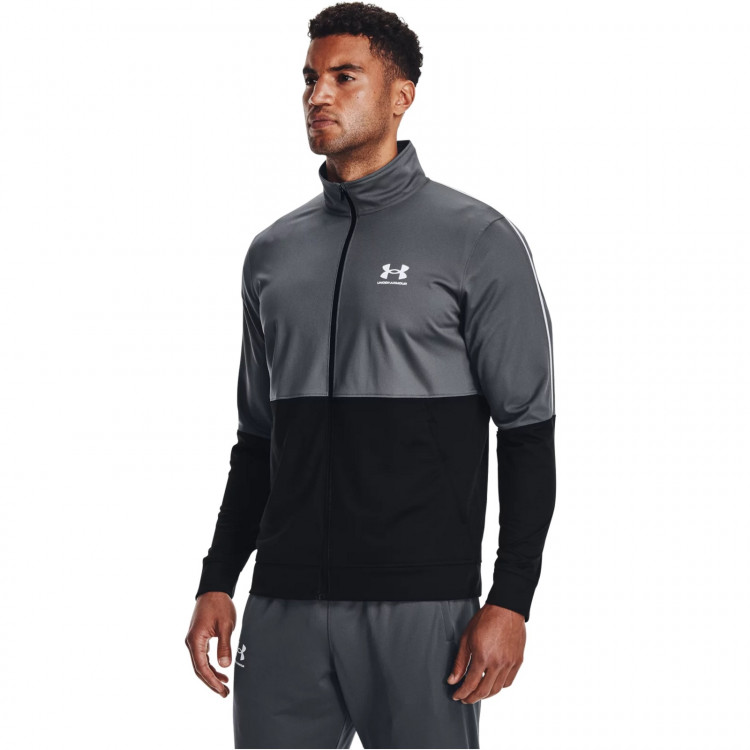 Under Armour UA Pique Track Jacket Grey