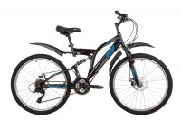 Велосипед Foxx Freelander 26" черный рама: 18" (2022)