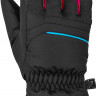 Перчатки горнолыжные Reusch Alan Junior black/black/pink glo - Перчатки горнолыжные Reusch Alan Junior black/black/pink glo