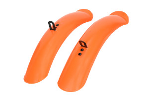 Крылья комплект Juchuang пер+зад PM-15 18&quot; YS-7933 пластик, оранжевые 