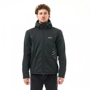 Мототолстовка Dragonfly Urban Man с защитой black 