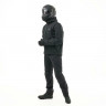 Мототолстовка Dragonfly Urban Man с защитой black - Мототолстовка Dragonfly Urban Man с защитой black