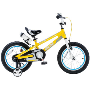 Велосипед Royal Baby Freestyle Space №1 12&quot; желтый (2021) 