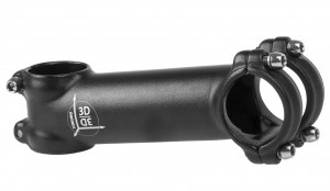 Вынос внешний M-Wave 3D FORGED 5-404285 нерегулируемый 1 1/8&quot; 110 мм/+7` для руля 31,8 мм, кованый алюминий, матовый черный 