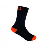 Носки детские водонепроницаемые DexShell Ultra Thin Children Socks черный/оранжевый
