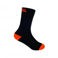 Носки детские водонепроницаемые DexShell Ultra Thin Children Socks черные/оранжевые DS543BLK
