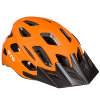 Шлем STG HB3-2-C оранжевый/черный с фикс застежкой