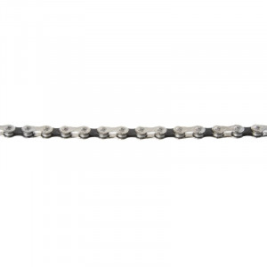 Цепь KMC Х-11 1/2&quot;х11/128&quot;с замком в коробке 11скор. 118зв. 6-190605 серебристо-черная 