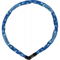 Замок Abus Steel-O-Chain 4804C/75 Symbols 05-0086809, голубой