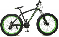 Велосипед Wind Stalker 4.0 26" черно-зеленый (2022)