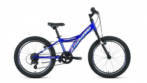 Велосипед Forward Dakota 20 1.0 синий/белый рама: 10.5&quot; (2022) 