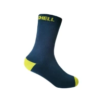 Носки детские водонепроницаемые DexShell Ultra Thin Children Socks темоно-синие/желтые DS543NL