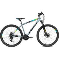 Велосипед Aspect Ideal 27.5" серый/синий рама: 18" (2023)