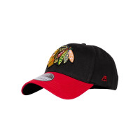 Бейсболка Atributika&Club NHL Chicago Blackhawks черная (55-58 см) 31227